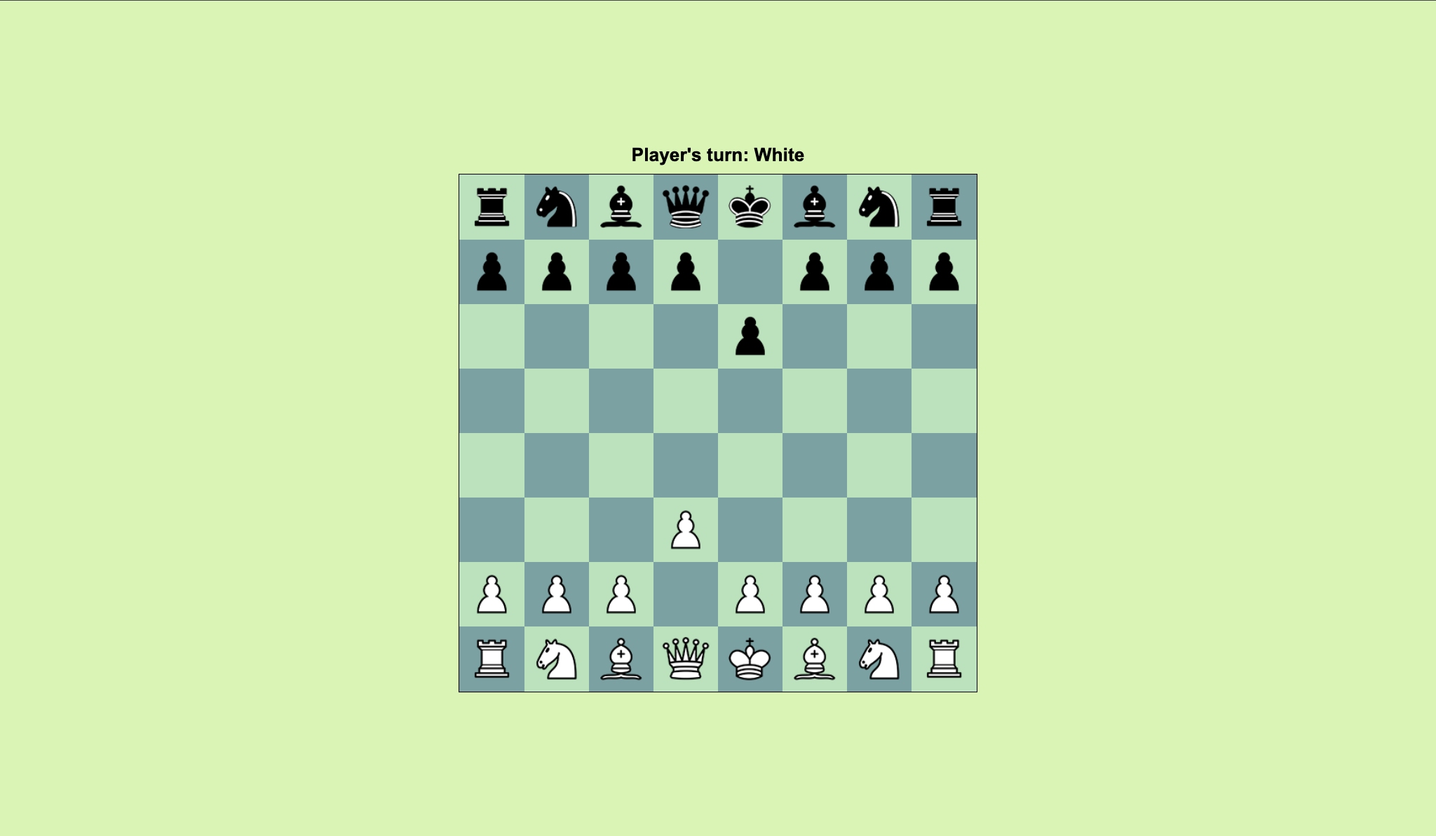 Chess Game - Play Classic Chess in Browser (HTML, CSS & JS) - Projects Image