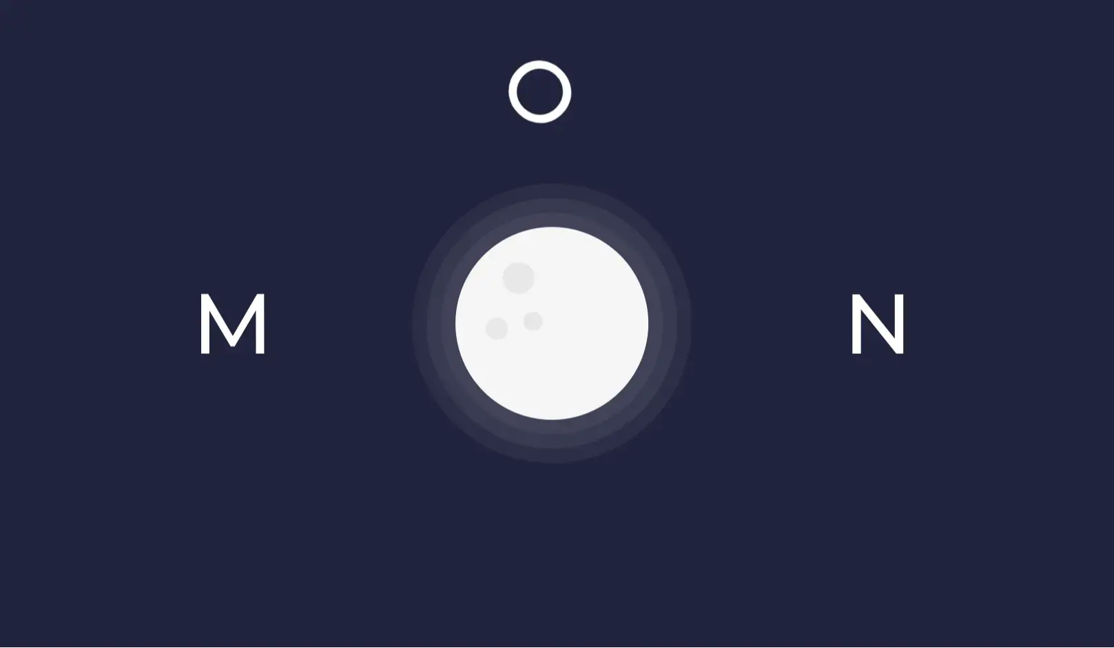 Moon Animation using HTML & CSS – Pure CSS Lunar Scene Effect - Project Thumbnail