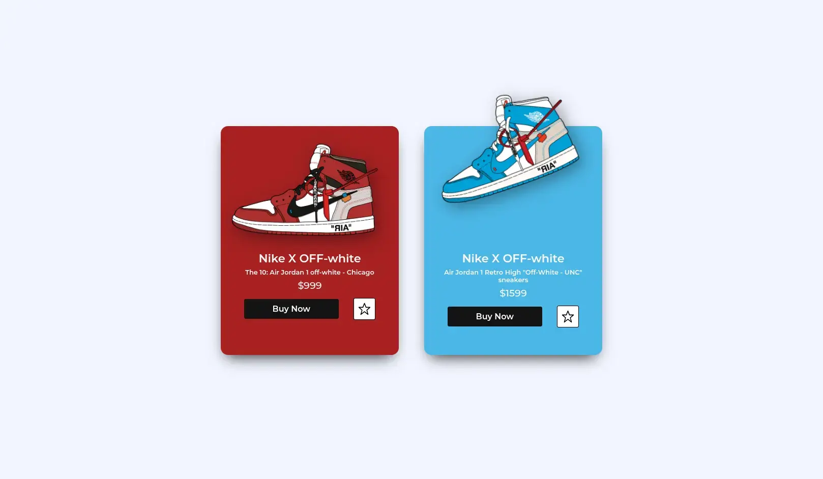 Sneakers Product Card in HTML & CSS – Responsive E-commerce UI - Project Thumbnail