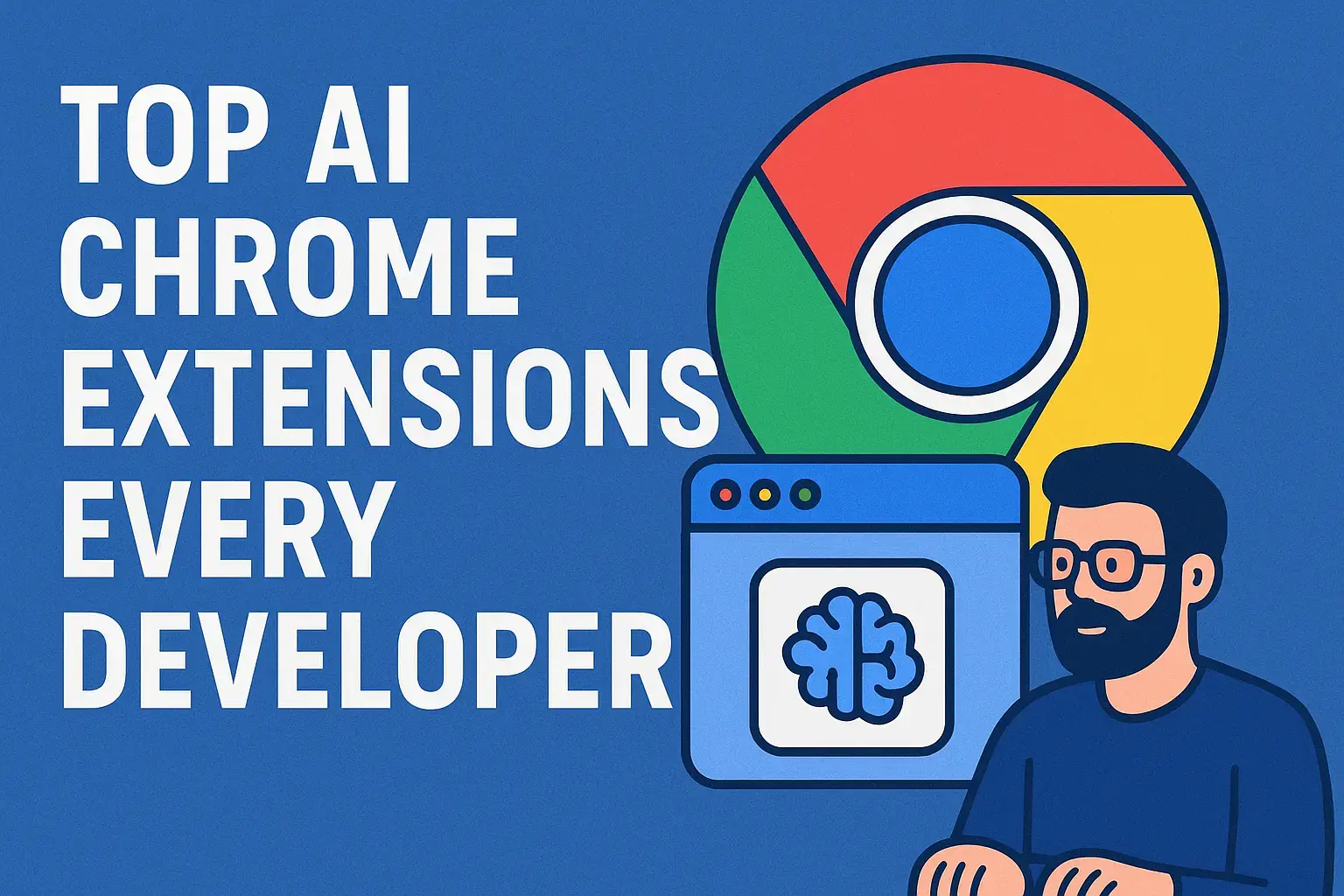Top AI Chrome Extensions Every Developer in the US Should Try in 2025 - Blog Cover Image