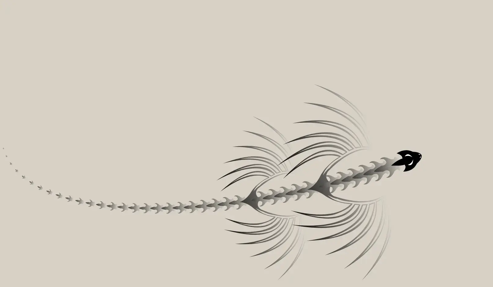 Dragon Cursor Effect with HTML, CSS & JS Animation - Projects Image