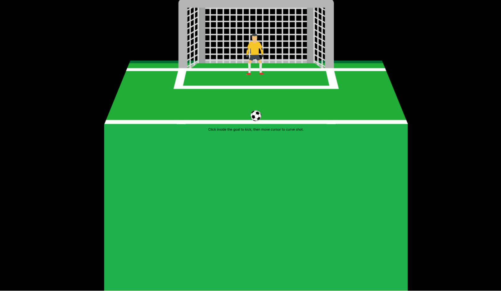 Goal Game using HTML, CSS & JavaScript - Project Thumbnail
