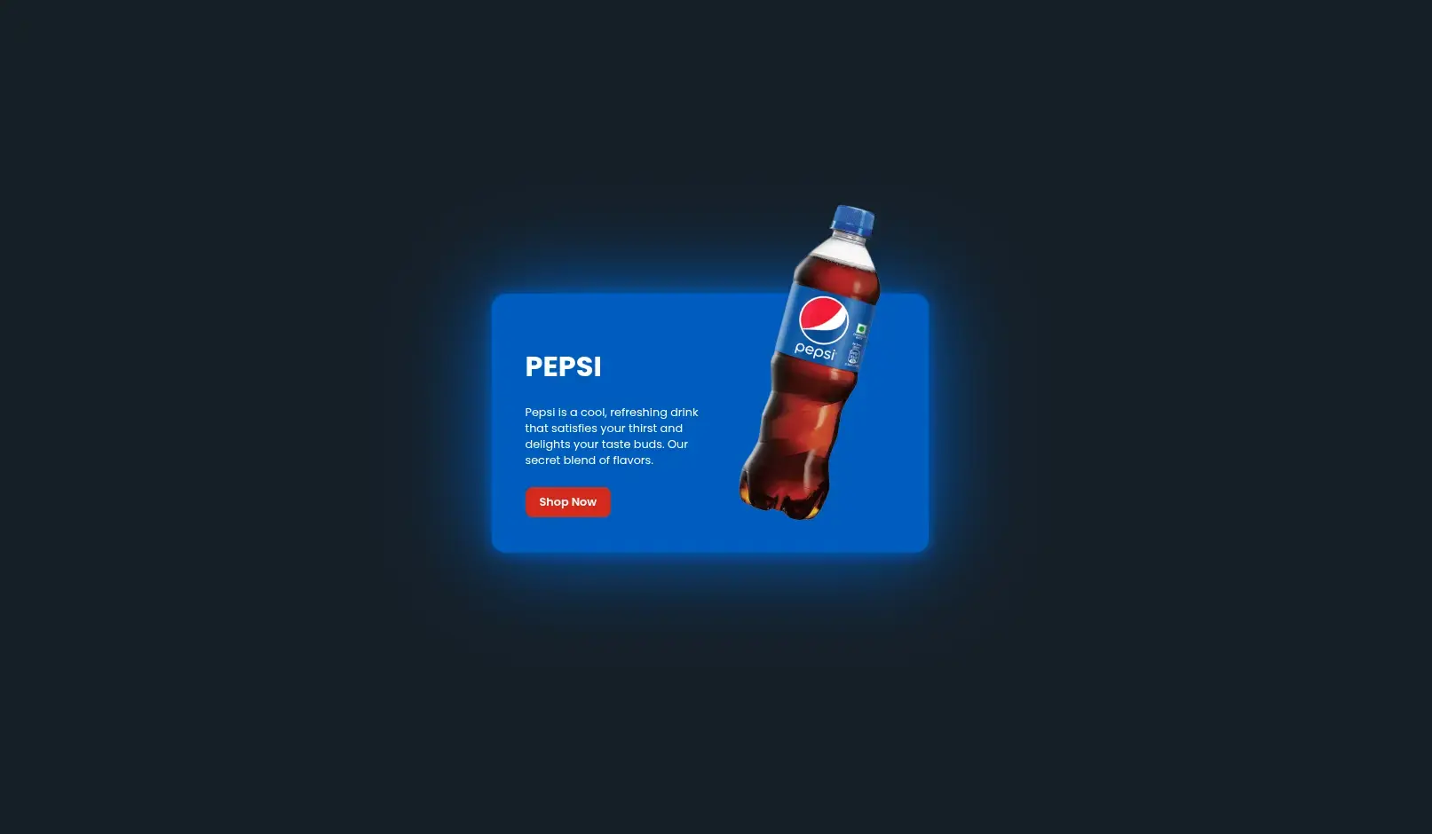 Interactive Product Card Design with HTML & CSS - Project Thumbnail