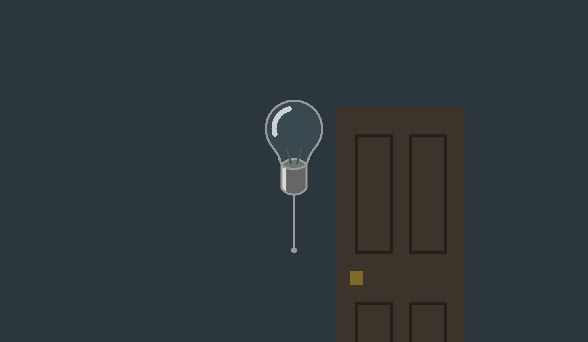 The Impossible Light Bulb using HTML, CSS & JavaScript - Project Thumbnail